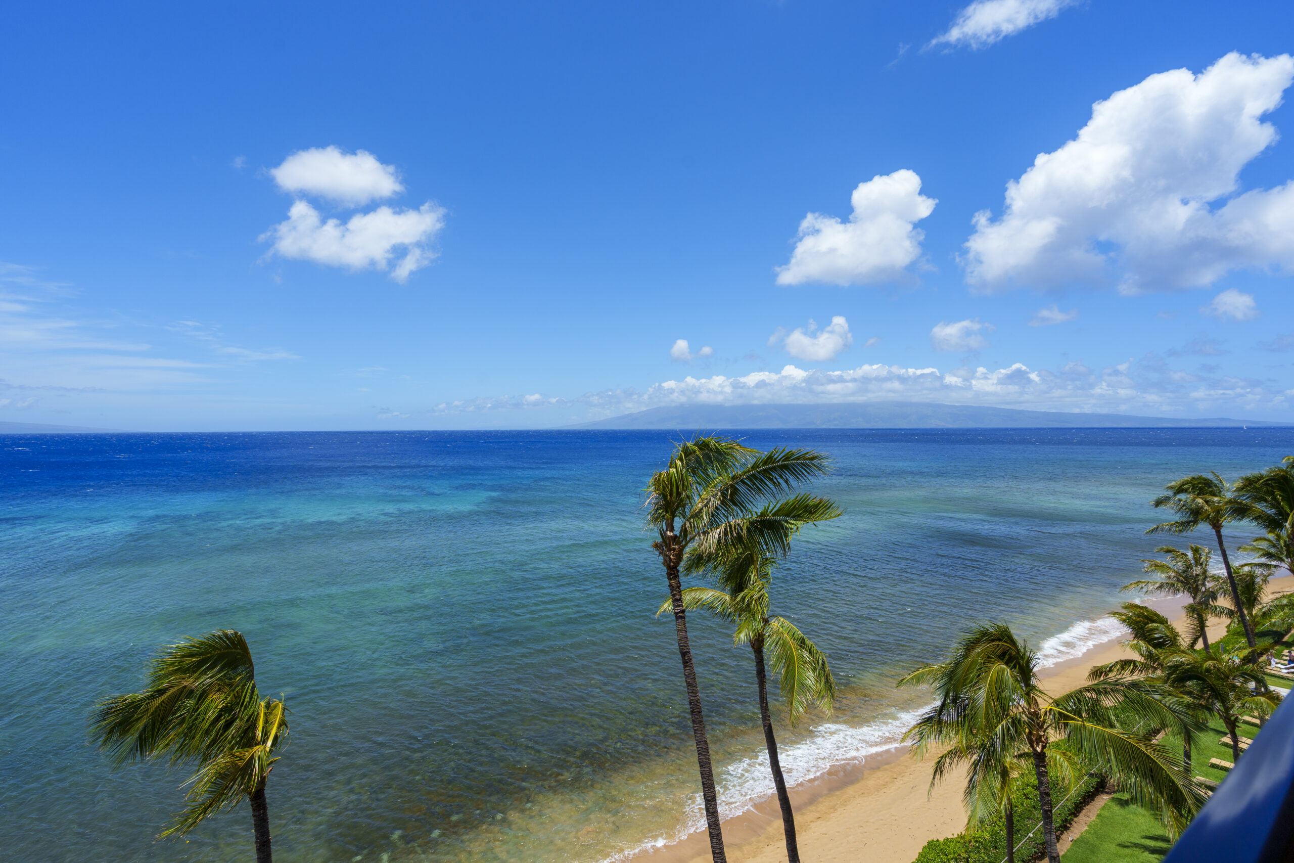 Kaanapali beach at dusk