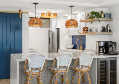 After image of dining space