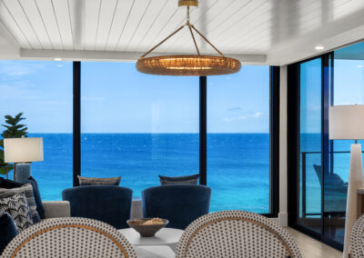After image of dining space